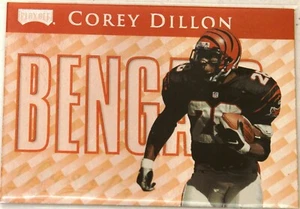 1999 Playoff Prestige Corey Dillon Cincinnati Bengals Checklist Card #CL7 - Picture 1 of 2