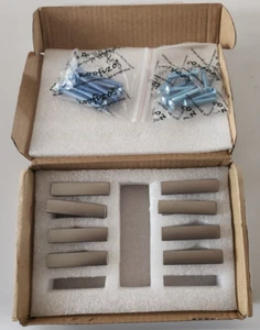 Koofizo Silber Elegant Modern Schrankgriffe & Knöpfe Offene Box nur 8 - Bild 1 von 3