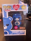 Funko POP! Care Bears Grumpy Bear #353 Flocked Box Lunch Exc.  w/ Soft Protector