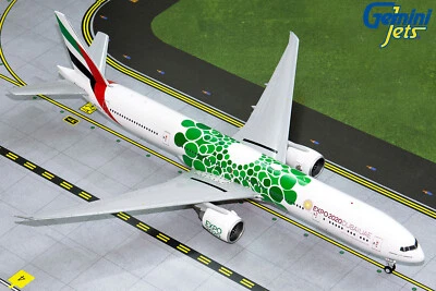 Emirates 777-300ER A6-EPU Expo 2020 Green Gemini Jets G2UAE799 Scale 1:200 - Image 1 of 3