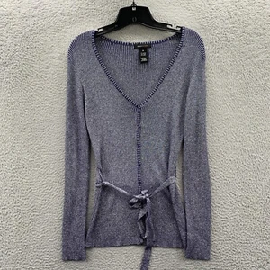 BCBG MAXAZRIA Sweater Womens Medium Purple - Picture 1 of 7