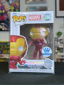 Funko Pop! Vinyl: Marvel - Iron Man (Facet) - Funko Shop #1268 In Protector - Picture 1 of 7