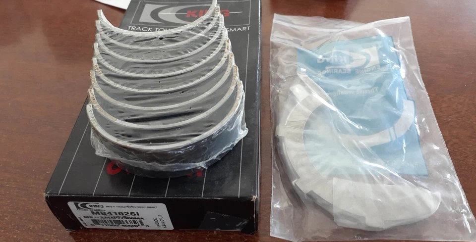 Rodamientos de varilla principales MB4102SIM aptos para Dodge Dakota Durango Jeep Commander Lib. 02-10 3,7 Foto 1 de 1