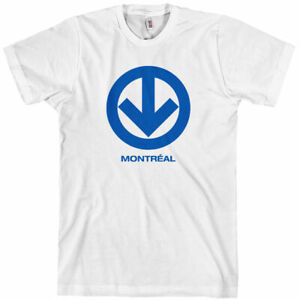 Montreal Metro T-shirt - Subway Quebec - New XS-4XL