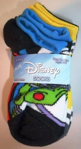 6 PAIRS DISNEY BOYS GIRLS MONSTERS TOY STORY INCREDIBLES SOCKS SIZE 6-7.5 L184 - Picture 1 of 6