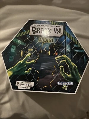 Break In Area 51 Aliens Game To Escape You Must First 7490 Age 12+ SEALED New - Image 1 of 2