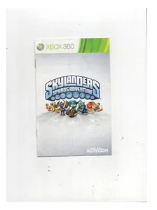 Skylanders Spyros Adventure Xbox 360 MANUAL ONLY Authentic No Tracking - Picture 1 of 1