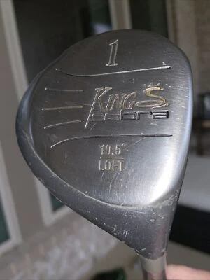 Vtg King Cobra Medium Flex Steel Shaft 10.5* RH (1) Driver - Image 1 of 4