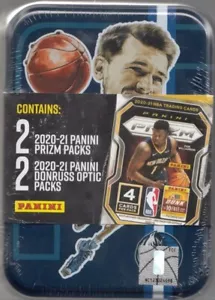 LUKA DONCIC NBA Labs Mystery Tin 4 Factory Sealed 2020-21 Prizm & Optic Packs - Picture 1 of 2