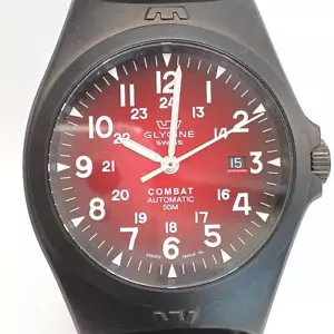 GLYCINE 3846 COMBAT Automatic Watch wristwatch Japan 240918 - Picture 1 of 10