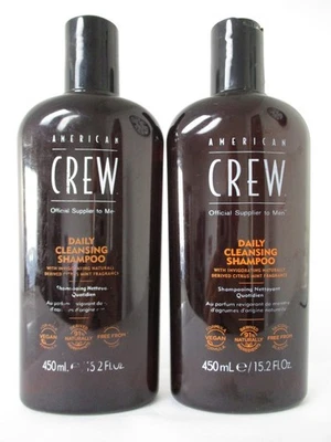 Champú limpiador diario American Crew 15,2 oz (rasguños) paquete de 2 Foto 1 de 2