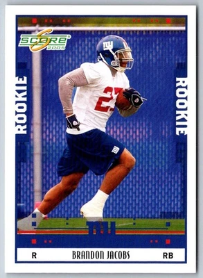 2005 Score Brandon Jacobs #379 New York Giants Football Card - Image 1 of 2