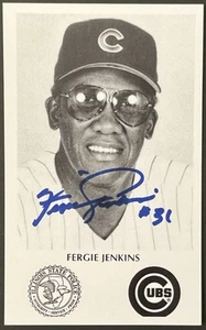Chicago Cubs Fergie Jenkins Hand Signed Autographed Photograph Hall of Fame - Picture 1 of 3
