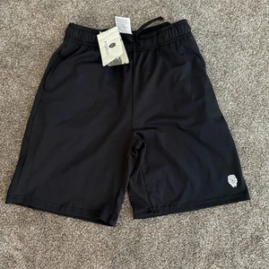 Piqidig Boys' Athletic Shorts Black Size L Elastic Waist Activewear - Picture 1 of 5
