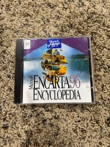 Microsoft Encarta 96 Encyclopedia CD-Rom for Windows 95  Vintage - Picture 1 of 1