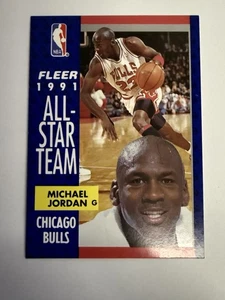 1991-92 Fleer - All-Star Team Michael Jordan #211🧢 - Bild 1 von 2