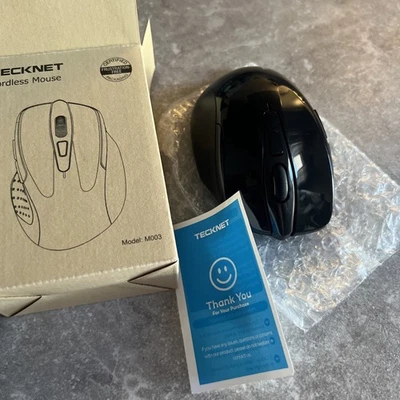 TECKNET Wireless Mouse 2.4G Ergonomic Optical Mouse Computer Mouse for Laptop... - Image 1 of 4