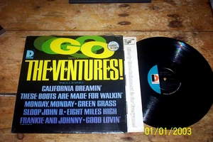 THE VENTURES ( GO WITH THE VENTURES ) ORIG 1966 MONO VINYL LP in shrink NM- - Picture 1 of 1