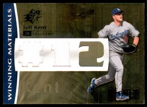 2008 SPx Winning Materials Dual Jersey Number #JK Jeff Kent /35 - Picture 1 of 2
