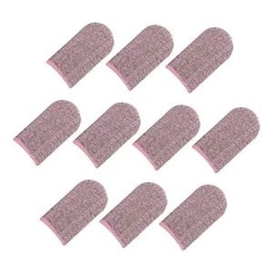 Mobile Gaming Finger Sleeves, Controller Finger Thumb Sleeve Gloves Pink, - Picture 1 of 7