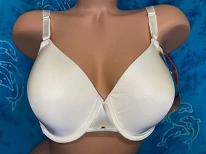 NUEVO CON ETIQUETAS Warner’s Crema Marfil 1561 Otoño en Lujo Forrado Con Aros Sujetador Camiseta Sujetador 38C - Imagen 1 de 7