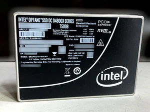 (100% Health) Optane D4800X 750GB NVMe SSD U.2 2.5" SSDPD21K750GAP Intel - Bild 1 von 4