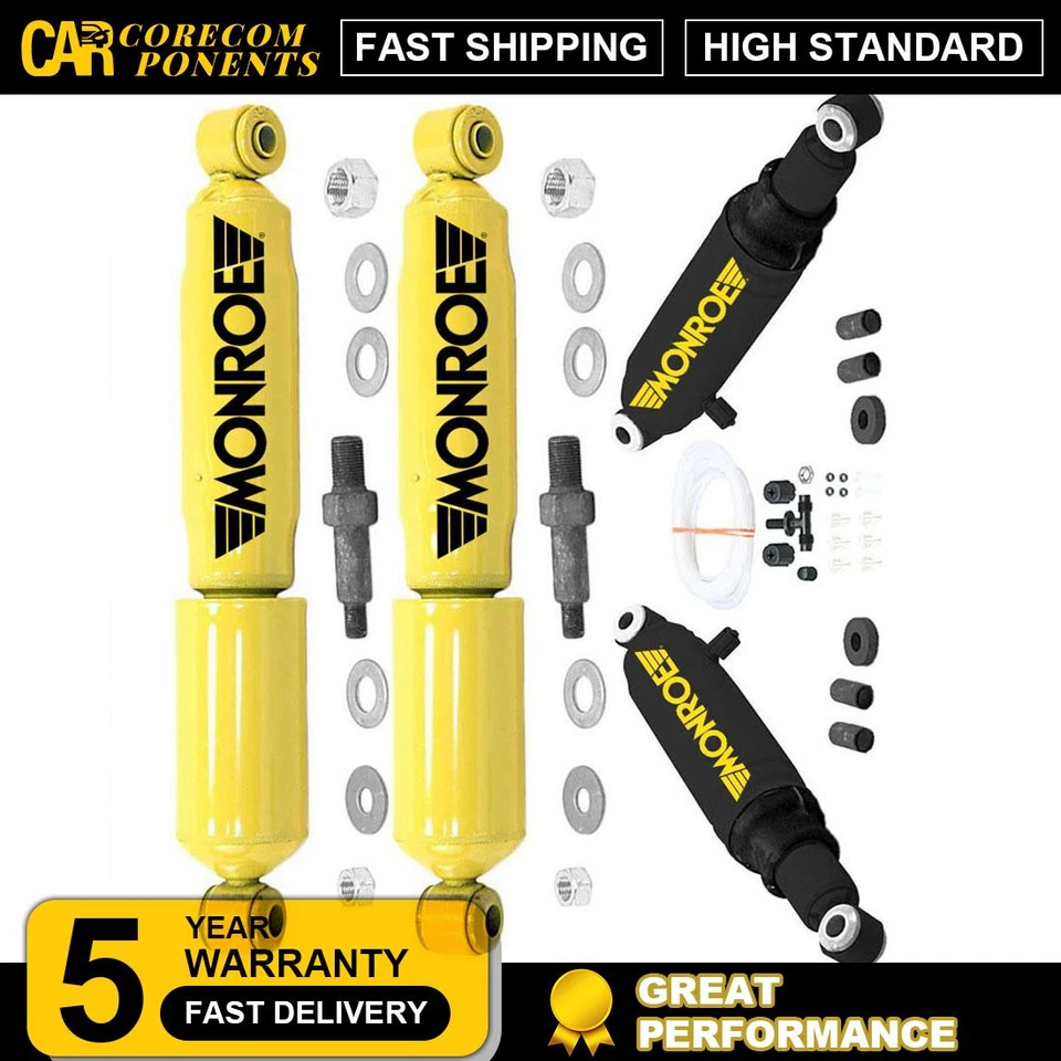 Amortiguadores delanteros traseros Monroe calidad OE para panel Chevrolet C10 1963-1966 Foto 1 de 1