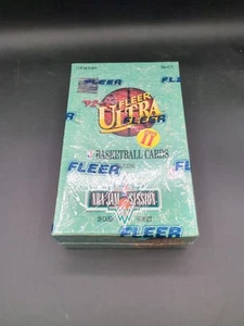 1992 Fleer Ultra Basketball Wax Box - 36 Packs Per Box, Sealed - Picture 1 of 2
