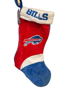 NFL Forever Collectibles Buffalo Bills Embroidered Christmas Stocking New 18” - Picture 1 of 7