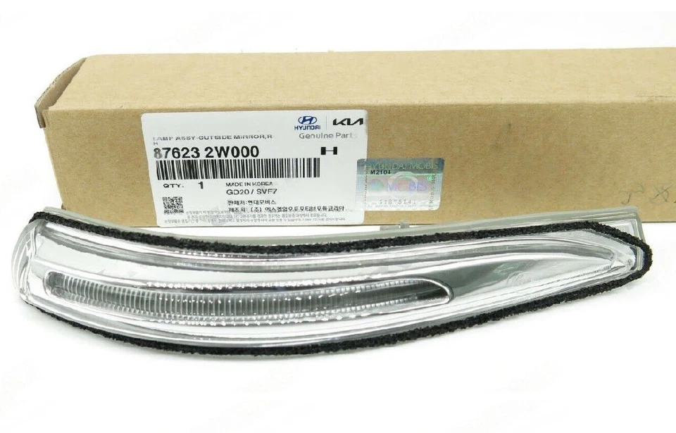 Espejo retrovisor exterior derecho genuino 876232W000 para Hyundai Santa Fe Foto 1 de 1