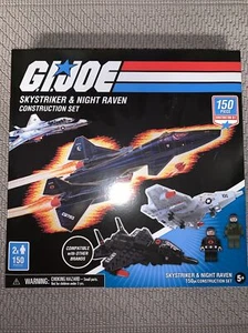 G.I. Joe Skystriker Night Raven Construction Set 150 Piece Hasbro Building Toy - Picture 1 of 2