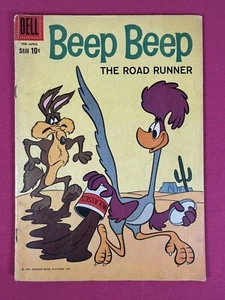 KEY! 1959 BEEP BEEP THE ROAD RUNNER #4 VG+ (#1 in title) - Dell -Wiley E. Coyote - Picture 1 of 5
