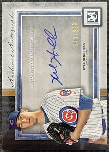 2020 Topps Museum Collection Archival Autographs #AA-KH Kyle Hendricks /299