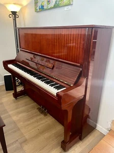 Yamaha U3 Tall Upright Piano 52" Polished Mahogany - Picture 1 of 6