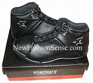 Brand New Authentic Starbury One Classic Black High Top Basketball Shoes Size 6 - Picture 1 of 1