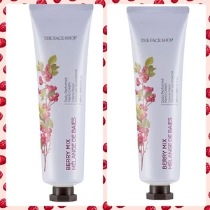 2-Tubes The Face Shop Daily Perfume Hand Cream Berry Mix 30 mL /1.01 fl.oz - Picture 1 of 4