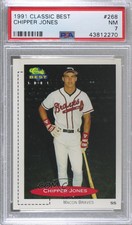 1991 Classic Best Minor League Chipper Jones #268 PSA 7 Rookie RC HOF