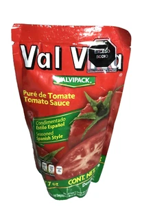 8-Pk Val Vita 🍅 Traditional Tomato Sauce Spanish Style 200gr/7oz - Picture 1 of 3