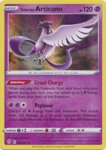 Holo Galarian Articuno 063/203 Rare Evolving Skies Pokemon TCG - Picture 1 of 1