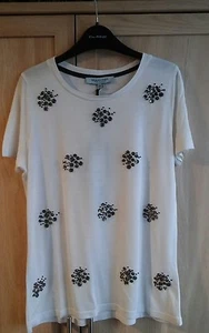 BNWT Dickens & Jones Cream Ladies Top Size XS fit 10 12 cost £30 - Picture 1 of 3