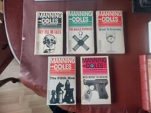 Five Manning Coles Tommy Hambledon Mysteries 1964 to 1964 Vintage Spy Novels. - Bild 1 von 1