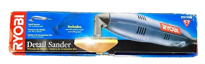 Ryobi DS-1000 Detail Sander In Original Box with Instructions and Sanding Pads - Image 1 of 3