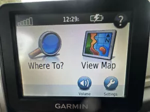 Garmin Nuvi 350 NA Silver Portable Touch Screen 3.5" LCD Display GPS Navigator - Picture 1 of 9
