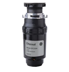 Disposal Continuous Feed 1/3 Horsepower Motor Garbage Disposer, Good for Grindin - Picture 1 of 7