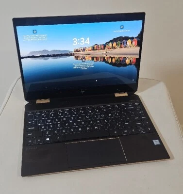 Hp Spectre X360 Convertible Laptop 13.3"   i5 Intel 8th Gen 8 GB RAM Gold - image 1 of 4