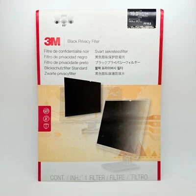 3M Privacy Filter NEW for 19" Standard Monitor 5:4 PF19.0 - Image 1 of 3