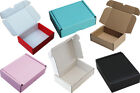 PINK BLACK BLUE RED WHITE BROWN CARDBOARD BOXES SHIPPING MAILING STORAGE GIFT