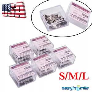 5 cajas de matrices dentales matriz seccional contorneado paquete de recarga metal 50 μm suave - Imagen 1 de 4