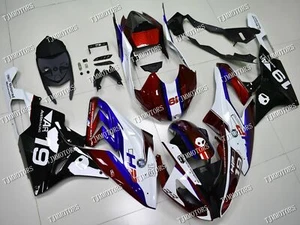For 2015-2016 BMW S1000RR Red White Blue ABS Injection Mold Bodywork Fairing Kit - Picture 1 of 9