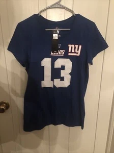 T-Shirt Majestic New York Giants Odell Beckham Jr #13 groß neu mit Etikett - Bild 1 von 3